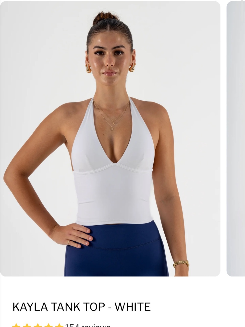 Kayla Tank (Halter) Keep That Pump